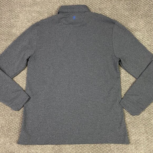 Twillory Performance Long Sleeve Polo Shirt Men's Large Gray Athleisure Golf - Picture 4 of 12